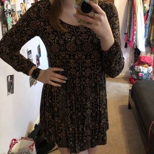 Floral cince dress